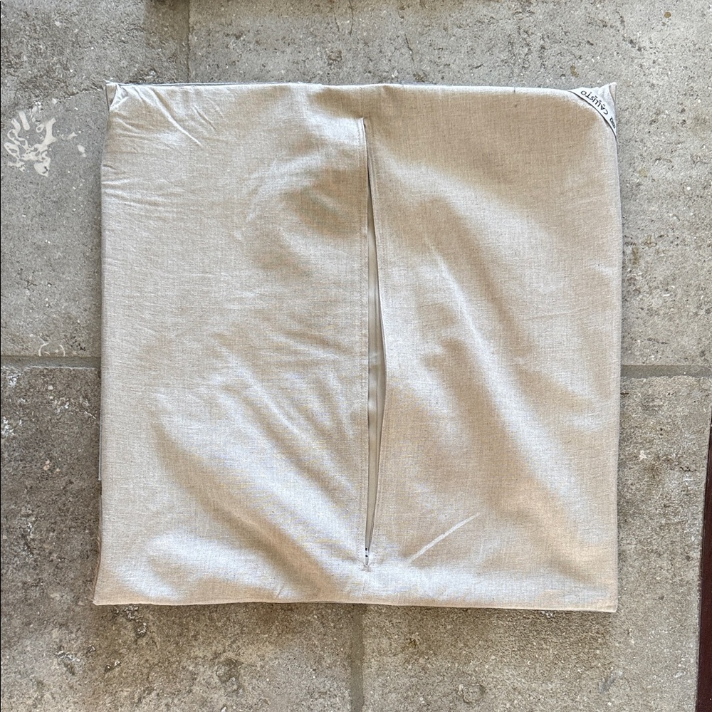 Callisto Home White and Brown Accent Pillow - Picture 3 of 5